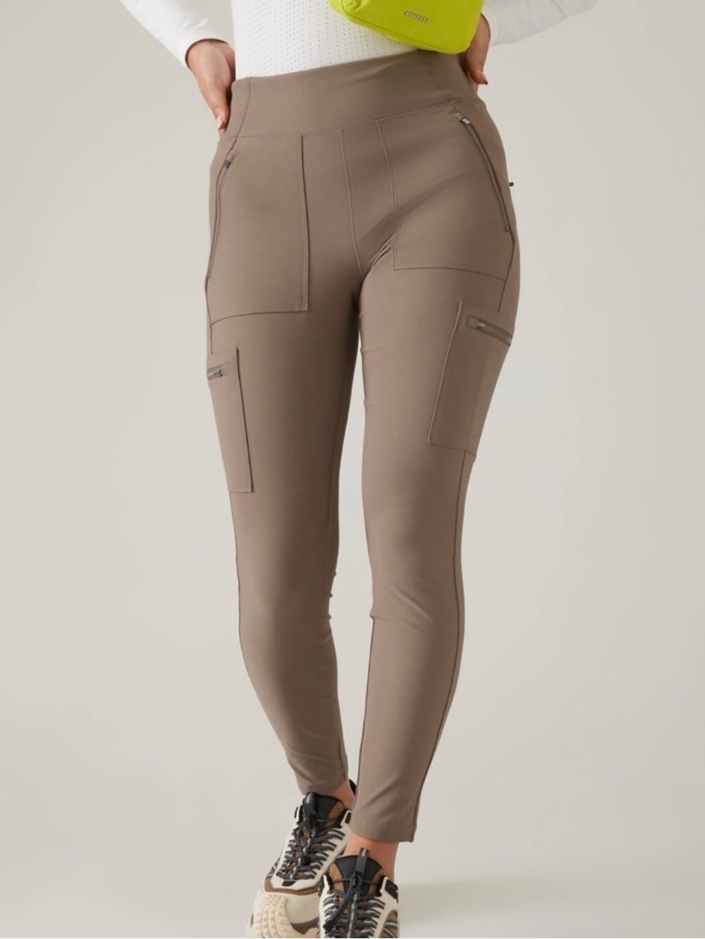 Athleta Women's Headlands Hybrid Cargo Pants Tight 8 Pyrite